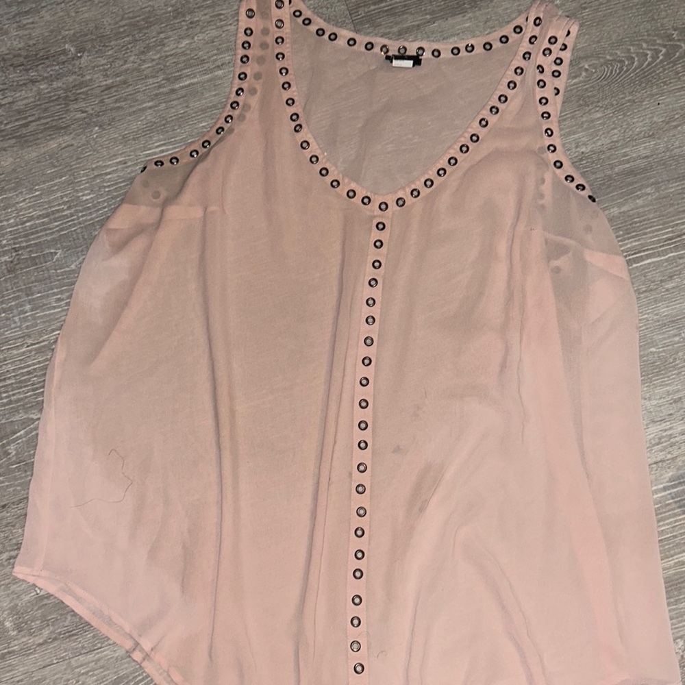 TORRID ‘Blush’ Fleshtone/Pale pink top 2X*. EUC